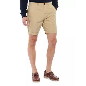 NEW Barbour Glendale Shorts!  40  Tan  Flat Front  8.5" Inseam  Lighter Weight